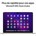 Miniatyrbild 2 av 4: Apple - 13,6" MacBook Air M2 - 8GB RAM - 256GB lagring - Stellar Light - AZERTY - Renoverad - Utmärkt skick- REFURBISHED