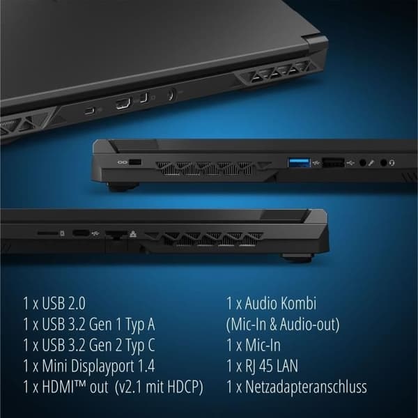 PC Laptop Gaming - Erazer - Scout E10 - 17.3 ‚ÄùfHD IPS 144Hz - Intel Core i5-12450H - RAM 8GB - SSD 512GB - RTX 3050 - AZERTY