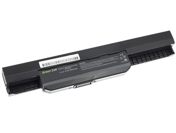 Laptop Battery for Asus K53 K53E K53S K53SV X53 X53S X53U X54 X54C X54H 11.1V 6600mAh GREEN CELL