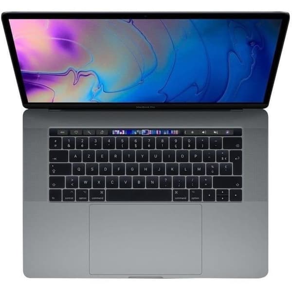 MacBook Pro Touch Bar 15" 2018 Core i7 2,6 Ghz 16 GB 512 GB SSD Space Grey - Renoverad - Bra skick- REFURBISHED