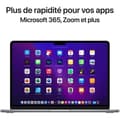 Miniatyrbild 3 av 4: Apple - 13,6" MacBook Air M2 - 8GB RAM - 256GB lagring - Space Grey - AZERTY - Renoverad - Mycket bra skick- REFURBISHED