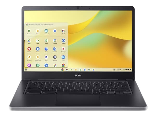 Acer Chromebook 314 C936T-TCO - Intel N-series - N100 / upp till 3.4 GHz - Chrome OS - UHD Graphics - 8 GB RAM - 64 GB eMMC - 14" IPS pekskärm 1920 x
