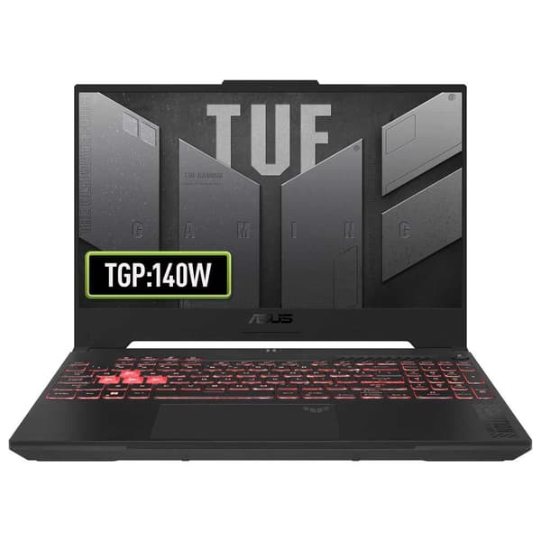 Asus Gaming Bærbar Computer Tuf A15 Fa507nu-lp045 15.6´´ R7-7735hs/16gb/512gb Ssd/rtx 4050 Grå Spanish QWERTY