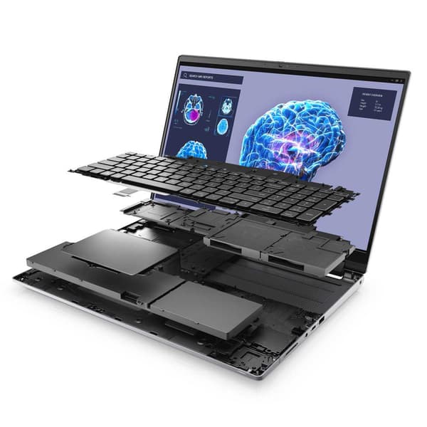 Dell Bærbar Precision 7680 16´´ I7-13850hx/32gb/1tb Ssd/rtx 2000 Transparent Spanish QWERTY
