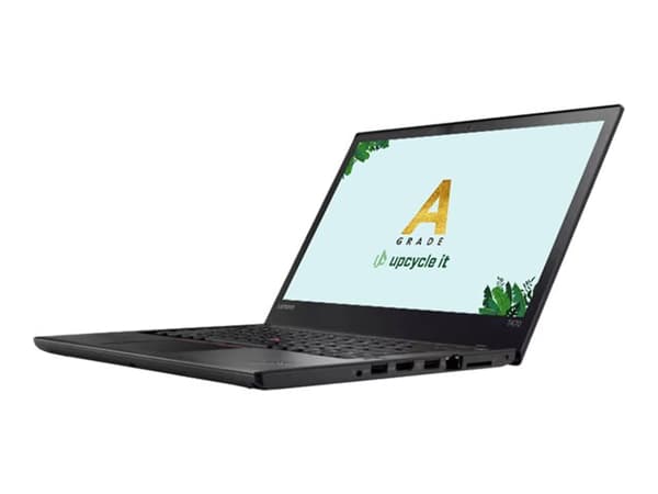 Refurbished Lenovo Thinkpad T470 - Condition: Grade A Svart