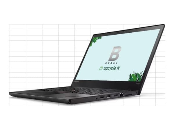 Refurbished Lenovo Thinkpad T470 - Condition: Grade B Svart