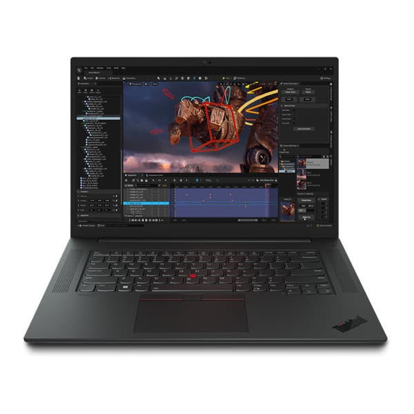 Lenovo ThinkPad P1 Gen 6 16" bærbar computer, Win 11 Pro (21FV000UMX) Sort