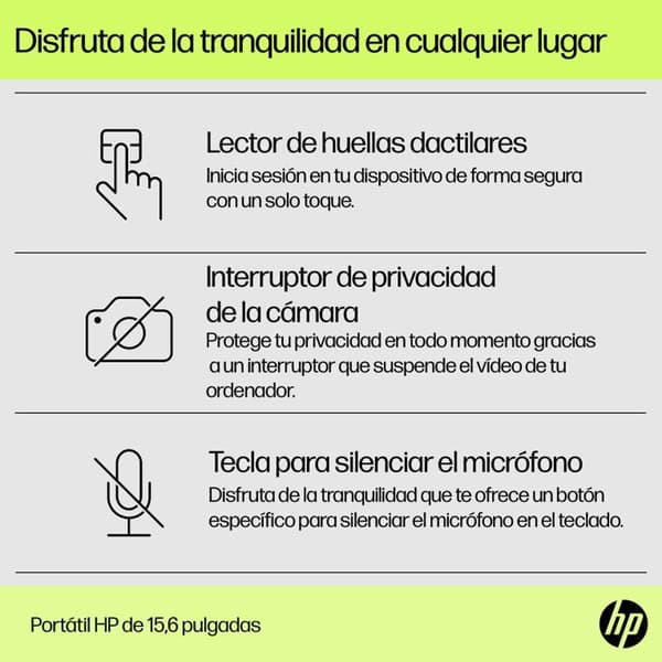 Hp Kannettava Tietokone 15-fd0060ns 15.6´´ I7-1355u/8gb/512gb Ssd  Spanish QWERTY
