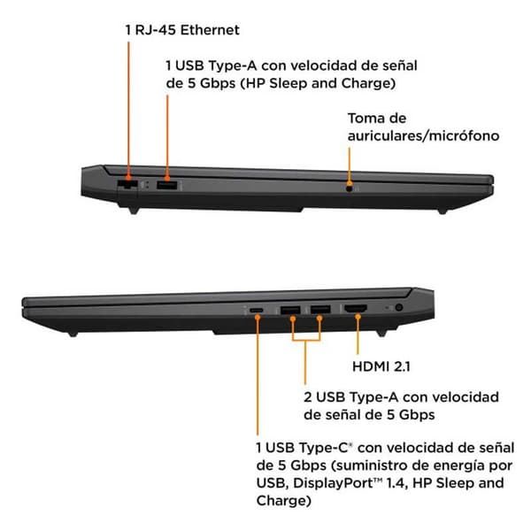 Hp Gaming Bærbar Computer Victus 16-r0009ns 16´´ I7-13700/16gb/512gb Ssd/rtx 4050  Spanish QWERTY