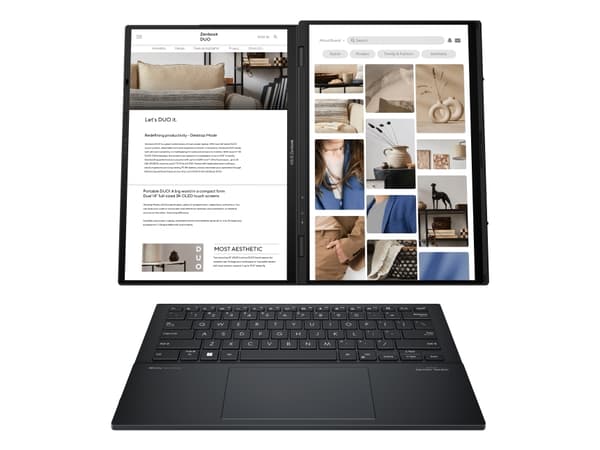 ASUS ZenBook Duo UX8406MA-PZ103W - SSD NVMe OLED 2880 x 1800 - IEEE 802.11b, IEEE 802.11a, IEEE 802.11g, IEEE 802.11n, IEEE 802.11ac - Wi-Fi 6E