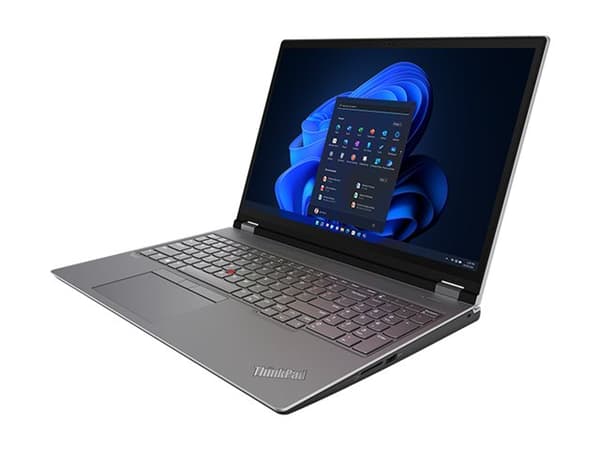 Lenovo ThinkPad P16 Gen 2 21FA - 180 graders gångsjärnskonstruktion - Intel Core i9 - 13980HX / upp till 5.6 GHz - Win 11 Pro - RTX 3500 Ada - 32 GB Grå, Svart