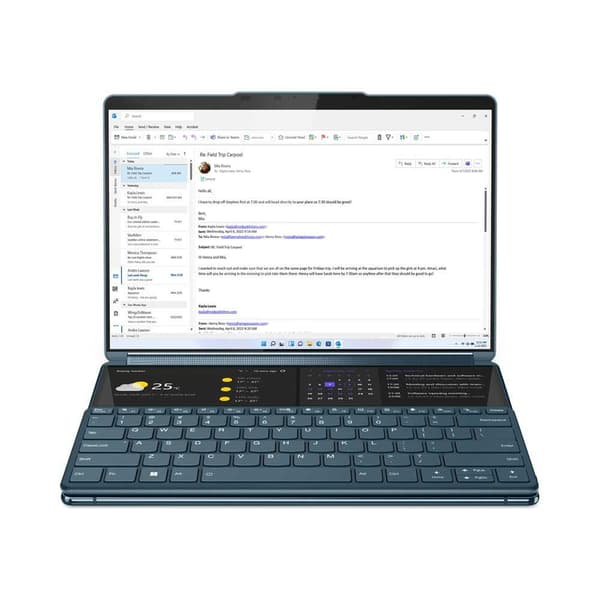 Lenovo Idg Bærbar Yoga Book 9 13iru8 82yq0033pb 13.3´´ I7-1355u/16gb/1tb Ssd Transparent UK QWERTY