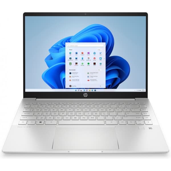 HP Pavilion Plus 14-ey0001no 14" 2.8K 120Hz OLED Ryzen 7 16GB 512GB SSD 780M Win 11 Natural Silver