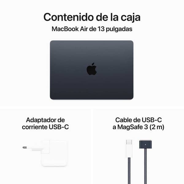 Apple Macbook Air 13´´ M3 8cpu 10gpu/8gb/512gb Ssd  Spanish QWERTY