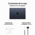 Miniatyrbillede 8 af 9: Apple Macbook Air 15´´ M3 8cpu 10gpu/8gb/512gb Ssd  Spanish QWERTY