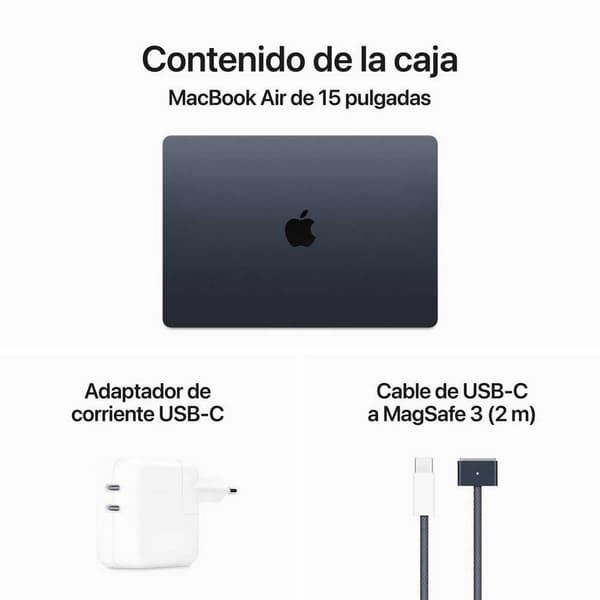 Apple Macbook Air 15´´ M3 8cpu 10gpu/8gb/512gb Ssd  Spanish QWERTY
