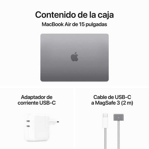 Apple Macbook Air 15´´ M3 8cpu 10gpu/8gb/512gb Ssd  Spanish QWERTY