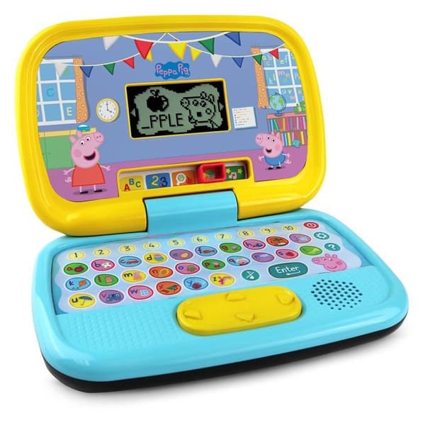 Vtech - 80-553522 - Peppa Pig Learning Portable, interaktiv dator för barn + 3 år, ESP-version, , unico