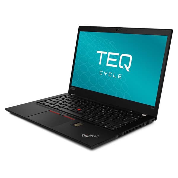 Teqcycle Laptop Premium Renoveret Lenovo Thinkpad T490 14´´ I5-8365u/16gb/256gb Ssd  UK QWERTY Sort