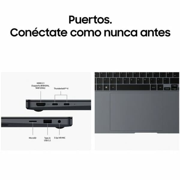 Samsung Kannettava Tietokone Galaxy Book 4 Ultra 16´´ Ultra 7-155h/16gb/1tb Ssd/rtx 4050  Spanish QWERTY