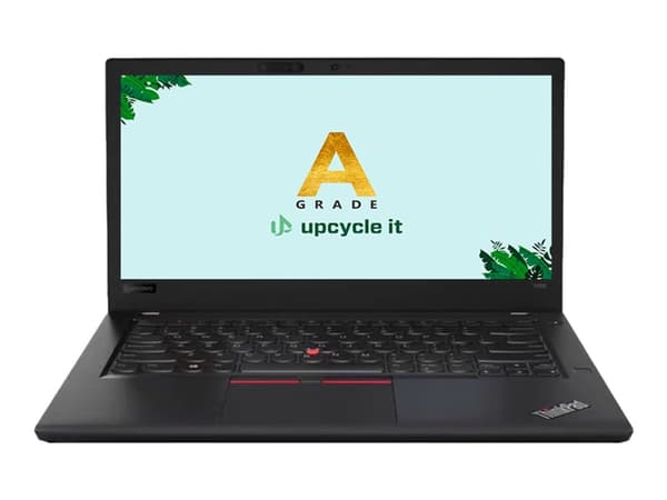 Refurbished Lenovo ThinkPad T480 - Condition: Grade A Svart
