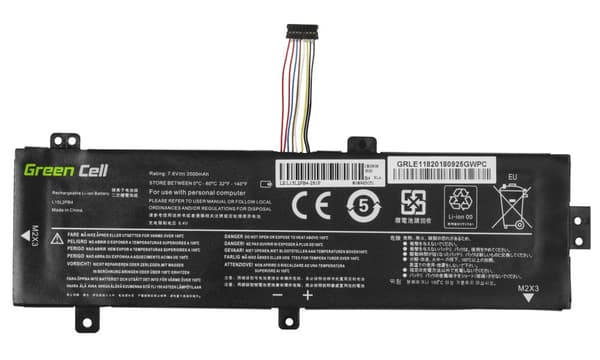 Green Cell L15C2PB3 L15L2PB4 L15M2PB3 L15S2TB0 Lenovo laptop battery 7.6V 3500 mAh (LE118)
