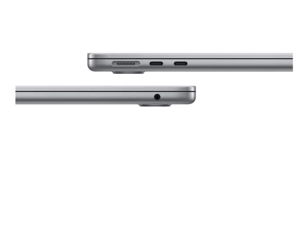 Apple MacBook Air - M3 - M3 10-core GPU - 16 GB RAM - 512 GB SSD - 13.6" IPS 2560 x 1664 (WQXGA) - Wi-Fi 6E, Bluetooth - romgrå - kbd: Svensk/finsk