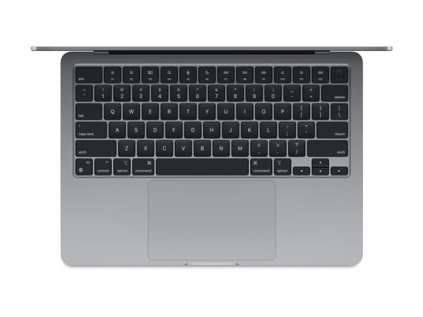 Apple MacBook Air - M3 - M3 10-core GPU - 16 GB RAM - 512 GB SSD - 13.6" IPS 2560 x 1664 (WQXGA) - Wi-Fi 6E, Bluetooth - romgrå - kbd: Svensk/finsk