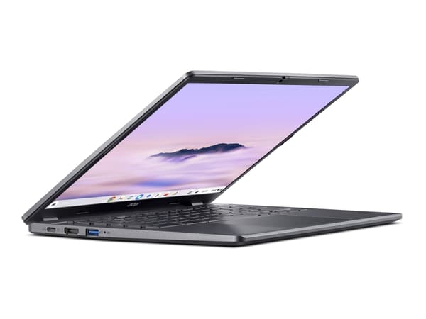 Acer Chromebook Plus 514 CBE574-1T - AMD Ryzen 3 - 7320C / upp till 4.1 GHz - Chrome OS - Radeon 610M - 8 GB RAM - 128 GB SSD - 14" IPS pekskärm 1920