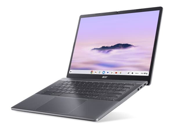 Acer Chromebook Plus 514 CBE574-1T - AMD Ryzen 3 - 7320C / upp till 4.1 GHz - Chrome OS - Radeon 610M - 8 GB RAM - 128 GB SSD - 14" IPS pekskärm 1920
