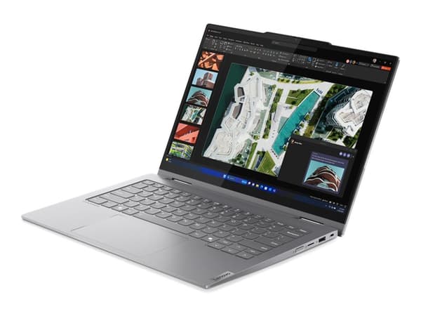 Lenovo - Intel 1355U - Intel Iris Xe -grafiikka - 16 Gt RAM-muistia - 512 Gt NVMe - 14" IPS-näyttö Harmaa
