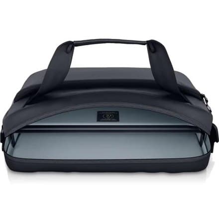 Dell | Passer op til størrelse 15,6"" | Ecoloop Pro Slim dokumentmappe | Kuffert | Sort | Skulderrem | Vandtæt