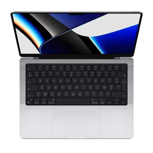 MacBook Pro Retina 14" 2021 Apple M1 Pro 3.2 Ghz 16 GB 512 GB SSD Silver - Renoverad - Utmärkt skick- REFURBISHED