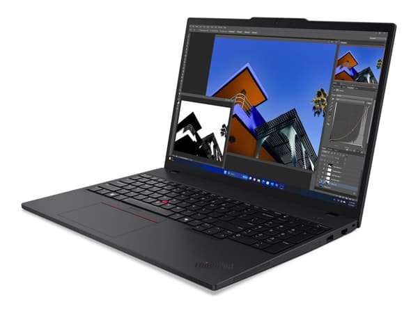 Lenovo ThinkPad T16 Gen 3 21MN - 180-graders hengseldesign - Intel Core Ultra 7 - 155U / inntil 4.8 GHz - Win 11 Pro - Intel Graphics - 16 GB RAM - 5 Sort