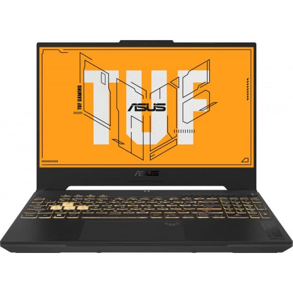 Asus TUF Gaming F15 15,6" gaming-bærbar, Win 11 (FX507VI-LP063W) Sort, Grå