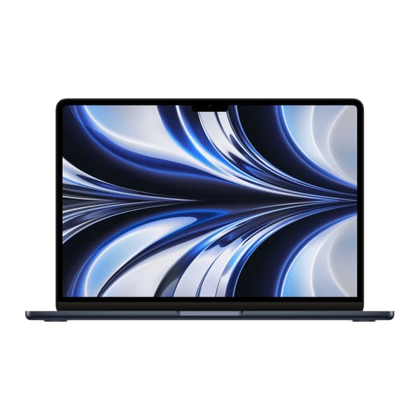 Apple MacBook Air 13" M2 2022 Apple M2 8-Core 8-Core GPU 8 GB RAM 256 GB SSD Midnight Grade A Refurbished