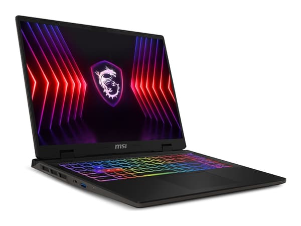 MSI Sword 16 HX B14VGKG-005NEU - Intel Core i7 - i7-14700HX / inntil 5.5 GHz - Win 11 Home - GeForce RTX 4070 - 26 GB RAM - 1 TB SSD NVMe - 16" 2560