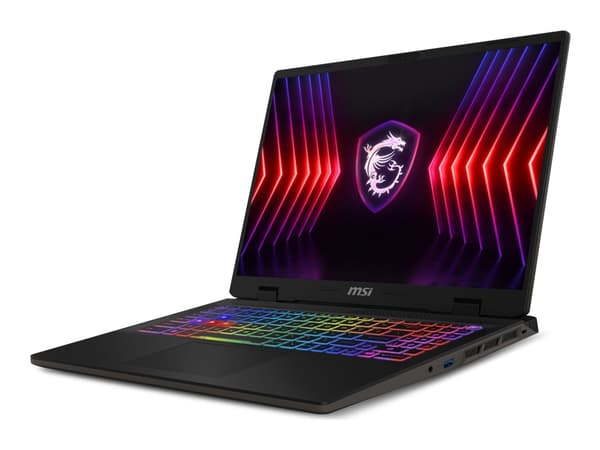 MSI Sword 16 HX B14VGKG-005NEU - Intel Core i7 - i7-14700HX / inntil 5.5 GHz - Win 11 Home - GeForce RTX 4070 - 26 GB RAM - 1 TB SSD NVMe - 16" 2560