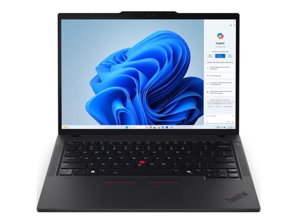 Lenovo ThinkPad T14 Gen 5 21MC - 180-graders hengseldesign - AMD Ryzen 7 - 8840U / inntil 5.1 GHz - Win 11 Pro - Radeon 780M - 32 GB RAM - 1 TB SSD T Sort