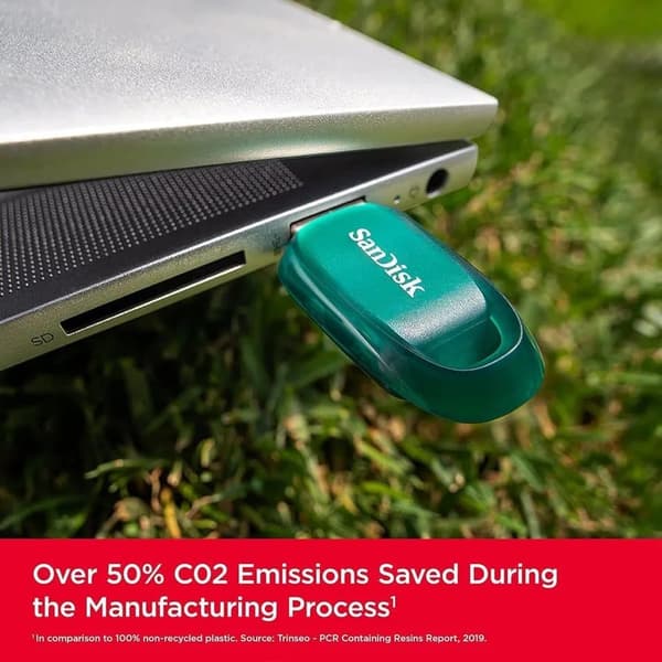 SanDisk 256GB Ultra Eco USB 3.2 Flash Drive upp till 100 MB/s