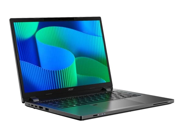 Acer TravelMate P2 14 TMP214-55-G2-TCO - 180-graders hengseldesign - Intel Core 7 - 150U / inntil 5.4 GHz - Win 11 Pro - Intel Graphics - 32 GB RAM -