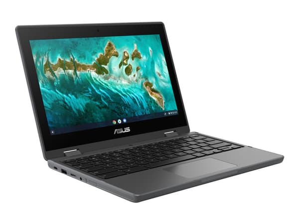 ASUS Chromebook Flip CR1 CR1100FKA-BP0052 - Flipputformning - Intel Celeron - N4500 / upp till 2.8 GHz - Chrome OS - UHD Graphics - 4 GB RAM - 64 GB