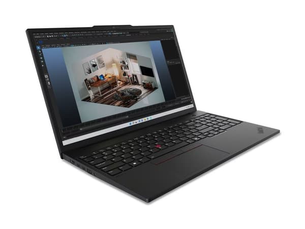 Lenovo ThinkPad P16s Gen 3 21KS - 180-graders hengseldesign - Intel Core Ultra 7 - 165H / inntil 5 GHz - vPro Enterprise - Win 11 Pro - RTX 500 Ada - Sort