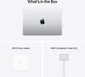 Miniatyrbild 3 av 3: APPLE Macbook Pro 14.2" (2021) - M1 Pro - 512 GB - 16 GB RAM Silver (QWERTY) - Renoverad Utmärkt skick- REFURBISHED