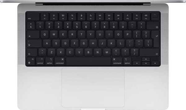 APPLE Macbook Pro 14.2" (2021) - M1 Pro - 512 GB - 16 GB RAM Silver (QWERTY) - Renoverad Utmärkt skick- REFURBISHED