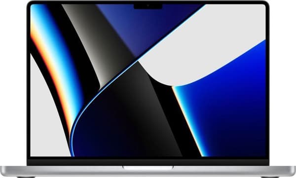 APPLE Macbook Pro 14.2" (2021) - M1 Pro - 512 GB - 16 GB RAM Silver (QWERTY) - Renoverad Utmärkt skick- REFURBISHED