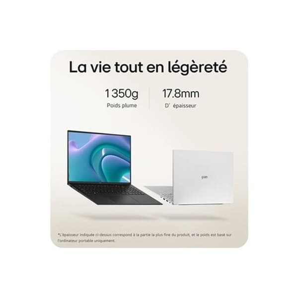 LG LG Gram 17Z90S 17" WQXGA IN
