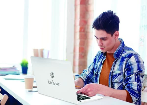 LAPTAB® 10 bärbar dator med pekskärm för barn från 7 år och uppåt - LEXIBOOK varumärke - 2 års garanti