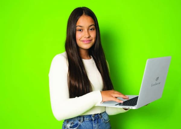 LAPTAB® 10 bärbar dator med pekskärm för barn från 7 år och uppåt - LEXIBOOK varumärke - 2 års garanti
