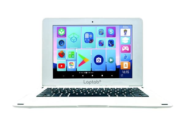 LAPTAB® 10 bärbar dator med pekskärm för barn från 7 år och uppåt - LEXIBOOK varumärke - 2 års garanti